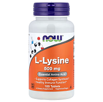 										NOW L-LYSINE / L-Лизин 500 мг 100 таблеток									