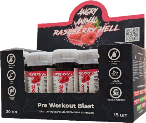 Angry Animal Pre Workout Blast 30 мл