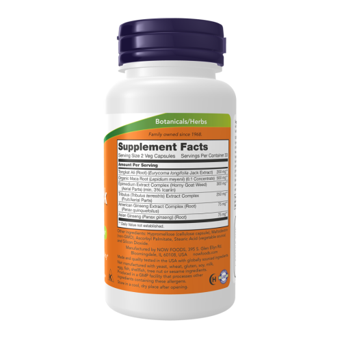 NOW TestoJack 200 60 капсул фото 2