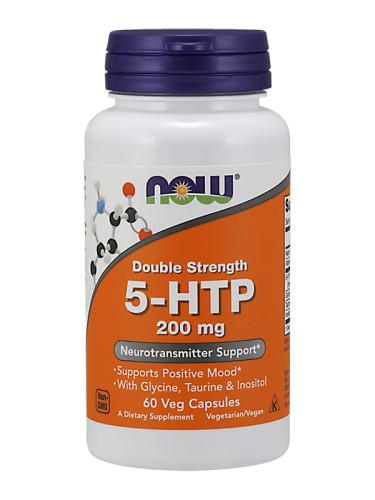 NOW 5-HTP 200 mg, 60 caps