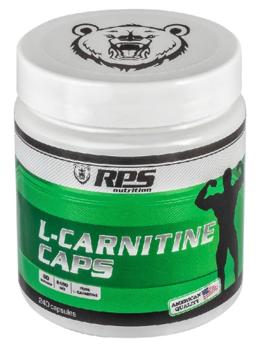 RPS Nutrition L-carnitine CAPS, 240 caps