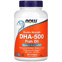 										NOW DHA- 500mg 180 софтгелей									