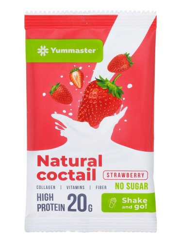 Yummaster Протеиновый коктейль 8 пакетиков по 30 гр
