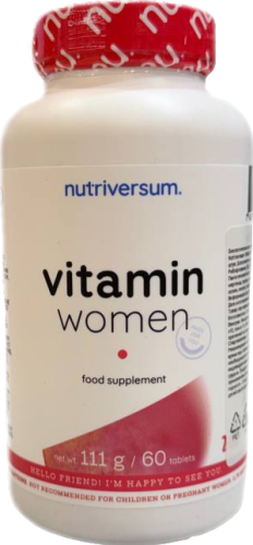 Nutriversum VITAMIN WOMEN / Витамины для женщин 60 таблеток