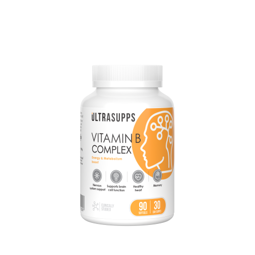 Ultrasupps Vitamin B Complex 90 гелевых капсул