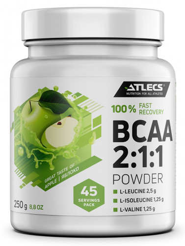 Atlecs BCAA 2.1.1, 250 g,