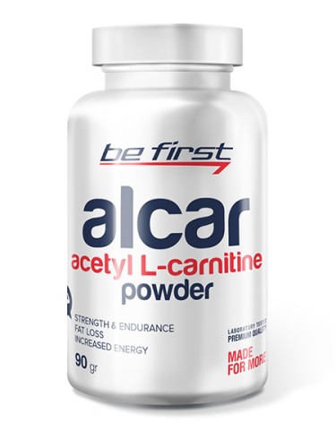 Be First Alcar (acetyl L-carnitine) Powder, 90 g