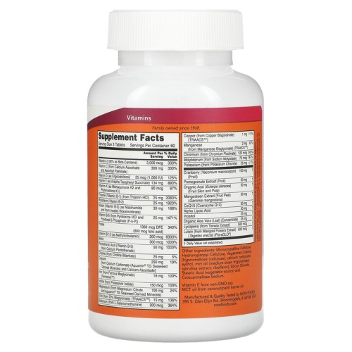 NOW EVE WOMAN'S MULTI VIT 180 таблеток фото 2