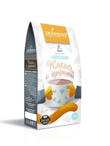 PoleZZno Какао-напиток с гуараной "Бодрящий" 200 г