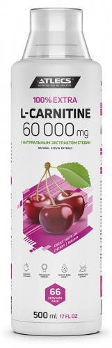 Atlecs L-carnitine 60000 mg, 500 мл.