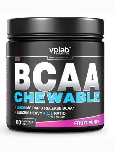 VP BCAA Chewable, 60 таблеток