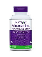 Natrol Hyaluronic Acid MSM Glucosamine, 90 caps