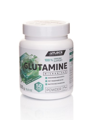 Atlecs Glutamine / L-Глютамин 300 гр