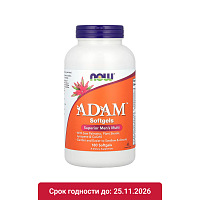 NOW ADAM / Витамины для мужчин 180 софтгелей