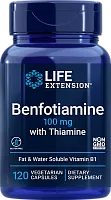 										Life Benfotiamine with Thiamine 100mg 120 растительных капсул									