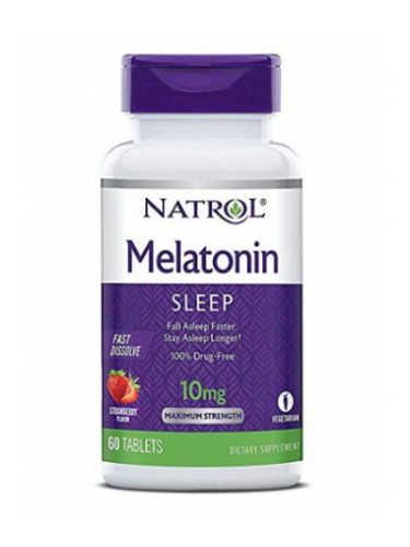 Natrol Melatonin Fast Dissolve 10 mg, 60 tablets