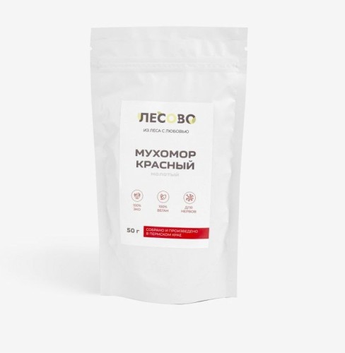 ЛЕСОВО Мухомор Красный Молотый 50 гр