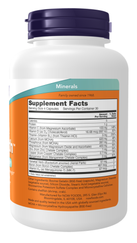 NOW Bone Strength 120 капсул фото 2