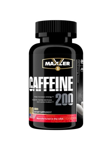 Caffeine 200 mg, 100 tab