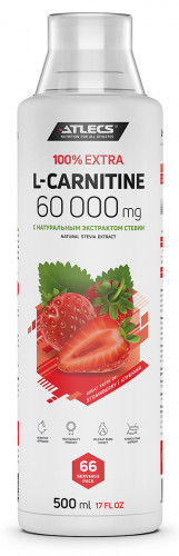 Atlecs L-carnitine 60000 mg, 500 мл.