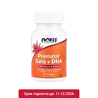 NOW PRE-NATAL MULTI / Витамины для беременных 90 софтгелей