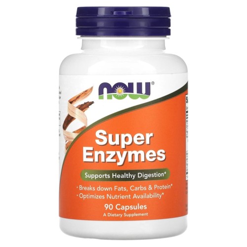NOW SUPER ENZYME CAPS 90 капсул