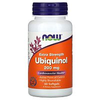 NOW UBIQUINOL 200MG 60 софтгелей