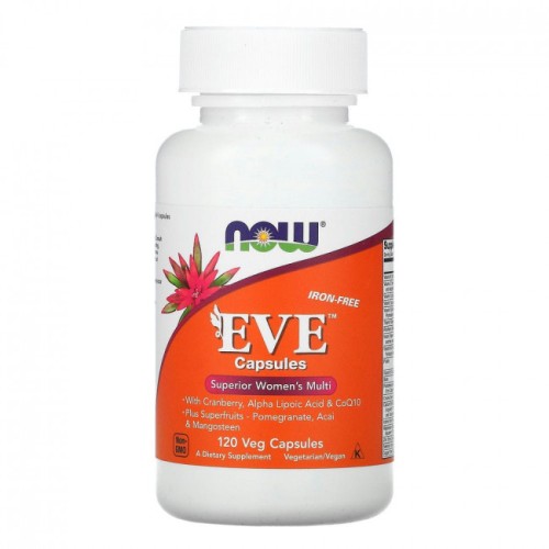 NOW EVE WOMAN'S MULTI 120 растительных капсул