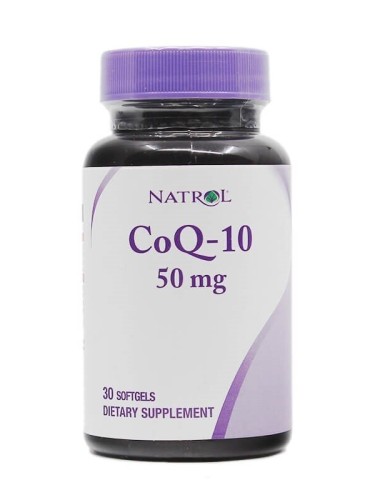 Natrol CoQ-10 (50 mg), 30 капсул
