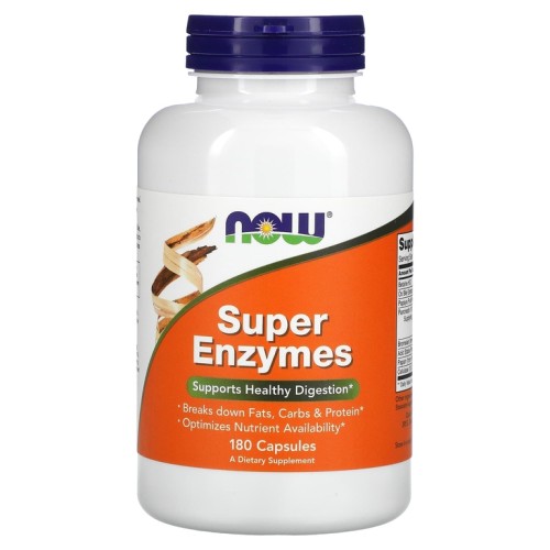 NOW SUPER ENZYME CAPS 180 капсул