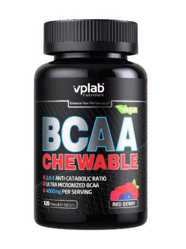 VPLab Nutrition BCAA Chewable, 120 tabs