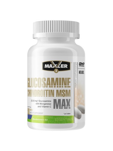 Glucosamine Chondroitin MSM MAX, 90 tabs