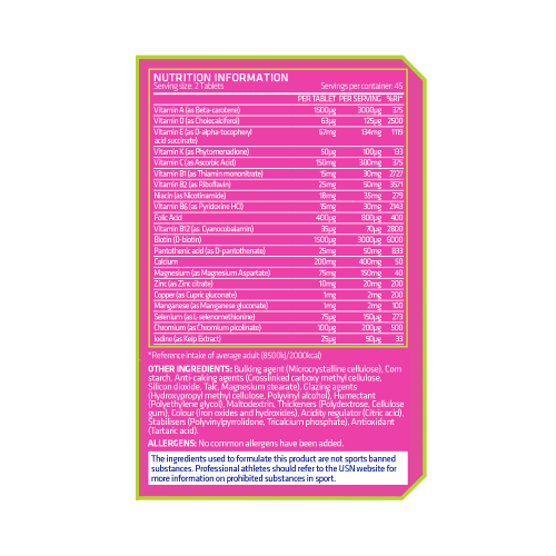 USN WOMENS Multi 90 таблеток фото 2