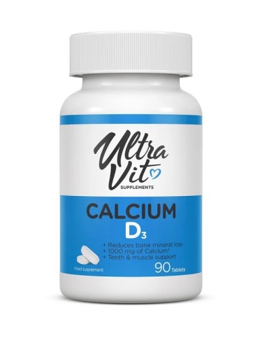 UltraVit Calcium D3, 90 tab