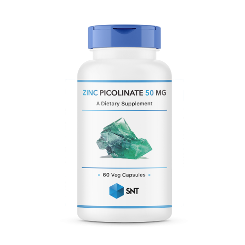 SNT Zinc Picolinate / Цинк пиколинат 50 мг 60 капсул