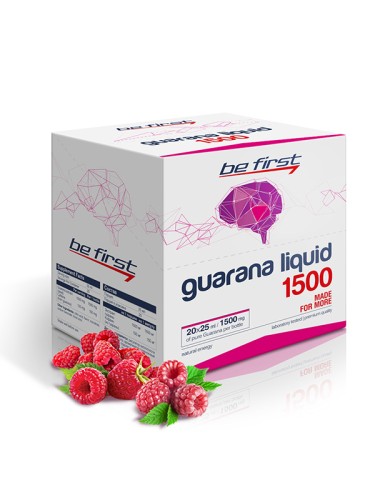 Be First Guarana Liquid 1500 mg, 25 ml