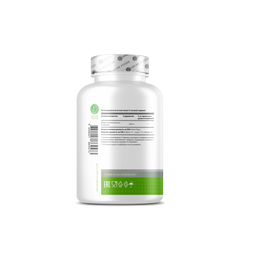 Nature Foods DMAE 250 мг 60 капсул фото 3