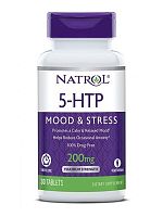 Natrol 5-HTP 200 mg, 30 tabl