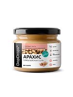 DopDrops Арахисовая паста Кранч гималайская соль, 250 g стекло NEW