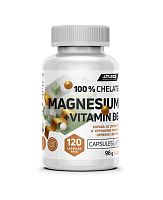 										Atlecs Magnesium Chelate + Vitamin B6 / Магний + В6 120 капсул									