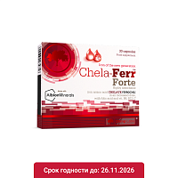 Olimp Chela-Ferr Forte / Хелатное железо 30 капсул