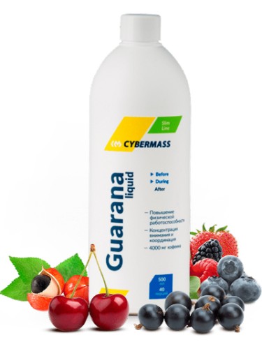 Cybermass Guarana liquid, 500 ml