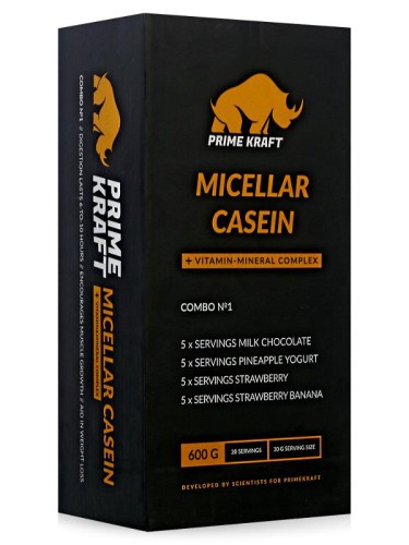 Prime Kraft Micellar Casein combo №1 (20 serving), 600 g