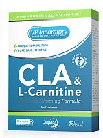VP CLA+L-carnitine, 45 капсул
